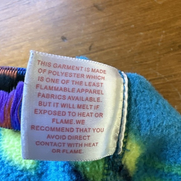 Patagonia Fleece Zip Hoodie Jacket 12 Month Baby Unisex Rare Jitterbug Print - Picture 7 of 8